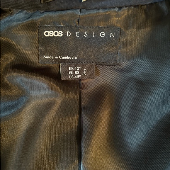 ASOS NAVY TUXEDO 42R - Picture 5 of 6